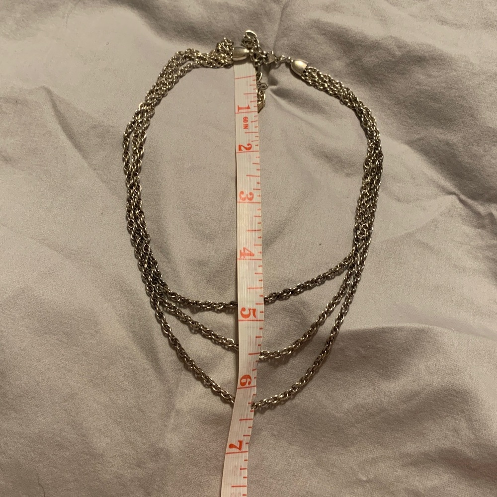 Elegant silver Chain Necklace - Picture 4 of 5